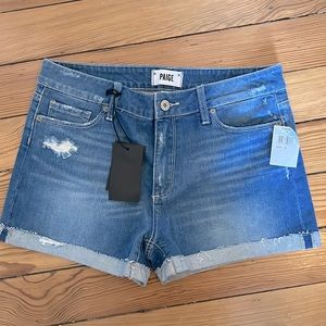 Paige NWT size 28 jimmy jimmy short boyfriend jean short.
